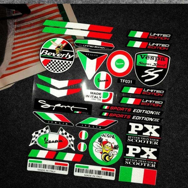 High-quality Outdoor Waterproof Green Bee Reflective Vinyl Stickers