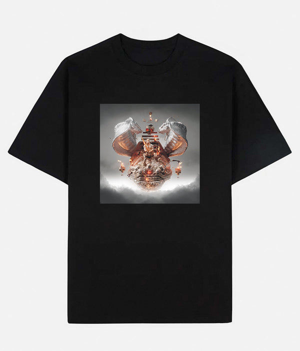 Limited Art Design Graphic Cotton T-Shirt