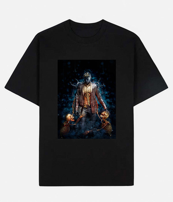 Limited Art Design Graphic Cotton T-Shirt