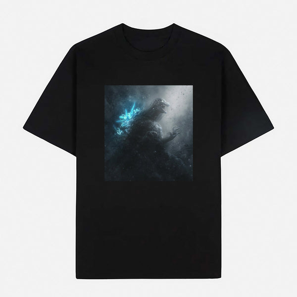 Godzilla Limited Art Design Graphic Cotton T-Shirt