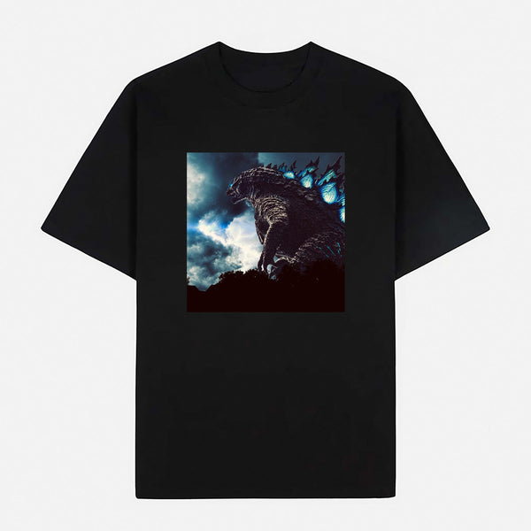 Godzilla Limited Art Design Graphic Cotton T-Shirt