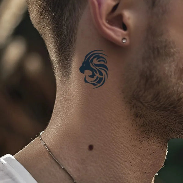 2pcs Zodiac Totem Temporary Body Tattoo Stickers