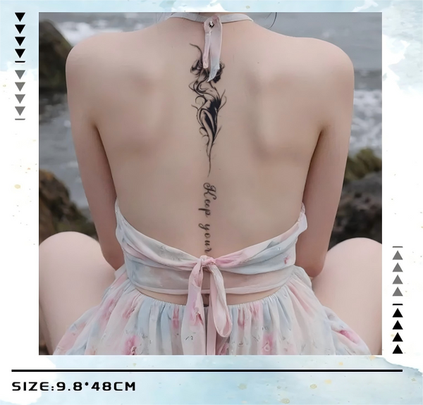2pcs Freedom Temporary Body Tattoo Stickers