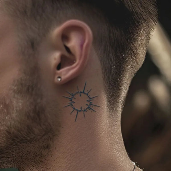 2pcs Mythic Sigil Decals Temporary Body Tattoo Stickers