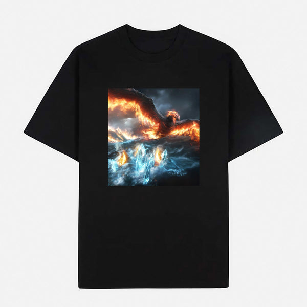 Godzilla Limited Art Design Graphic Cotton T-Shirt