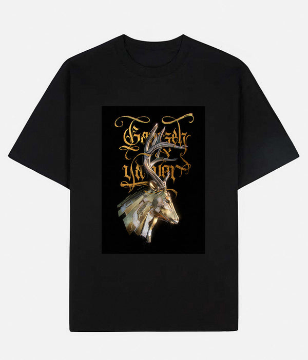 Limited Art Design Graphic Cotton T-Shirt