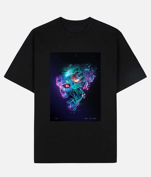 Limited Art Design Graphic Cotton T-Shirt