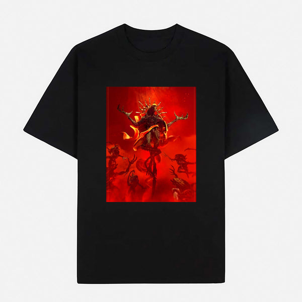 Alien Limited Art Design Graphic Cotton T-Shirt