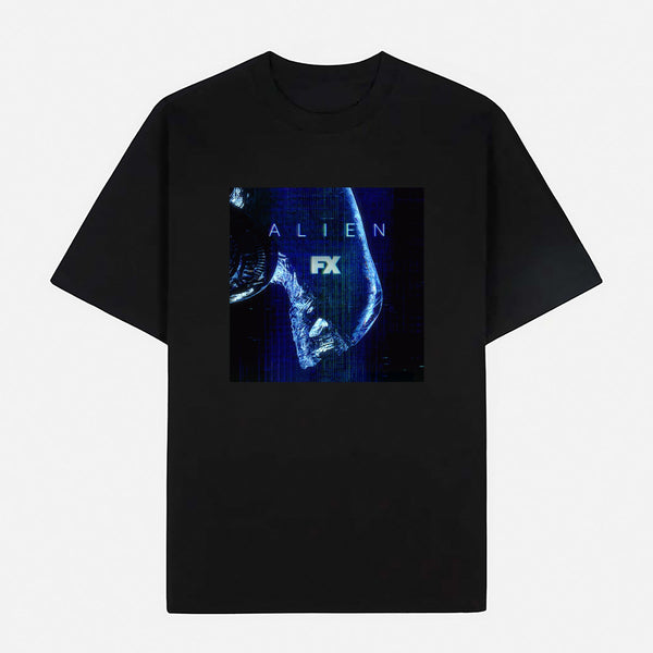 Alien Limited Art Design Graphic Cotton T-Shirt