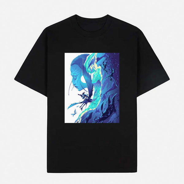 Limited Art Design Graphic Cotton T-Shirt
