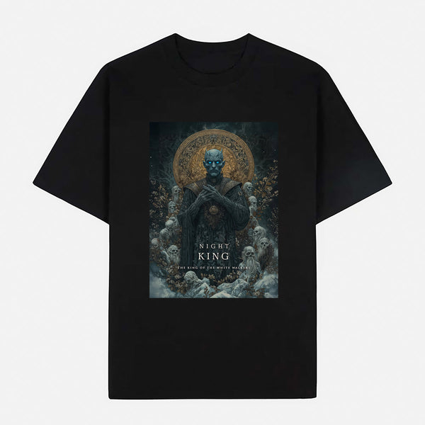 Game of Thrones – Night King (The King of the White Walkers) Limited Art Design Graphic Cotton T-Shirt