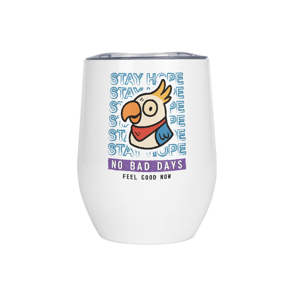 Stemless Mug Insulated 12oz Oval
