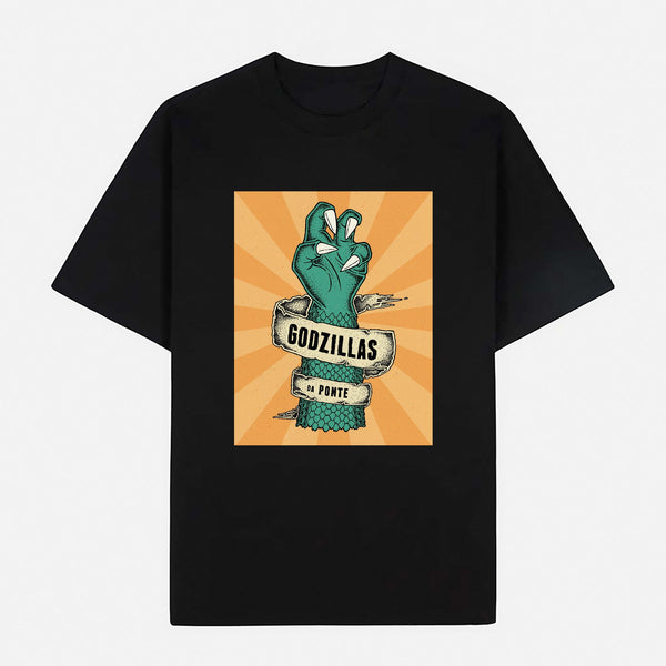 Godzilla Limited Art Design Graphic Cotton T-Shirt