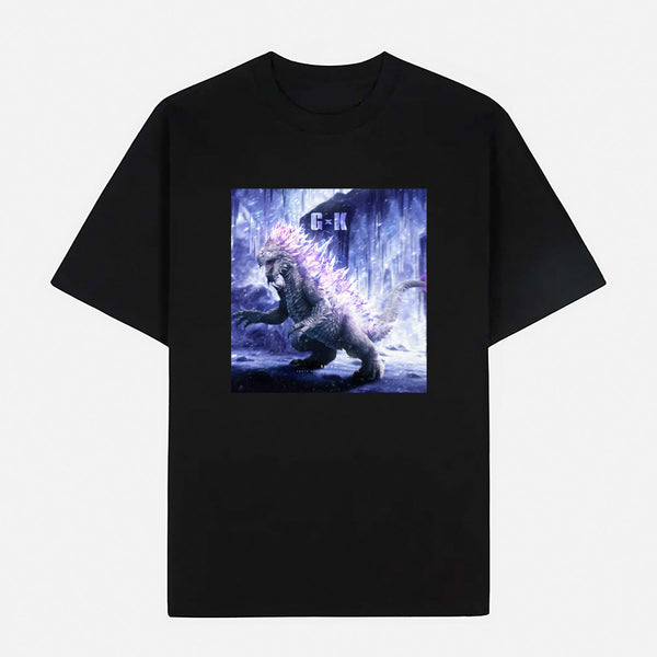 Godzilla Limited Art Design Graphic Cotton T-Shirt