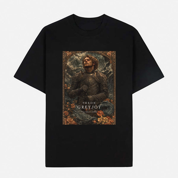 Game of Thrones – Theon Greyjoy (The Wolf’s Ward) Limited Art Design Graphic Cotton T-Shirt