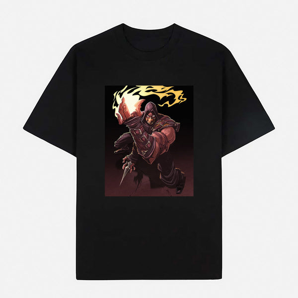 Limited Art Design Graphic Cotton T-Shirt