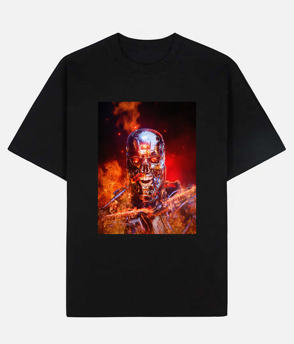 Limited Art Design Graphic Cotton T-Shirt