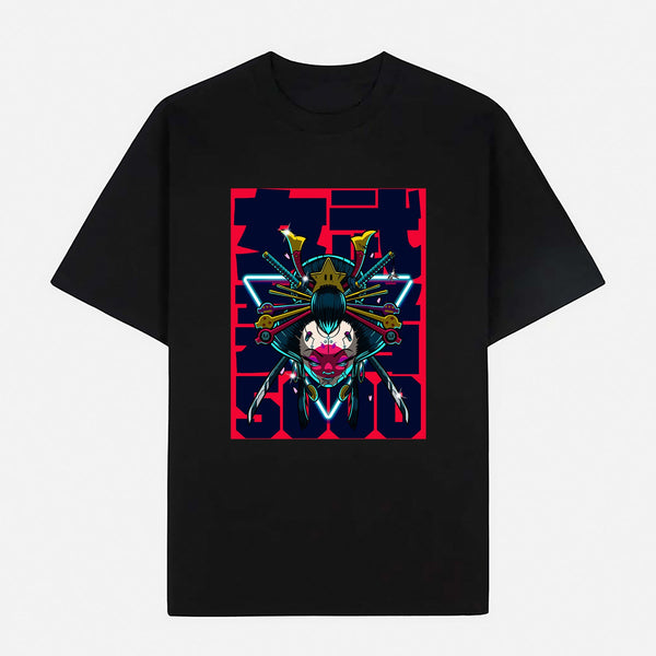 Limited Art Design Graphic Cotton T-Shirt