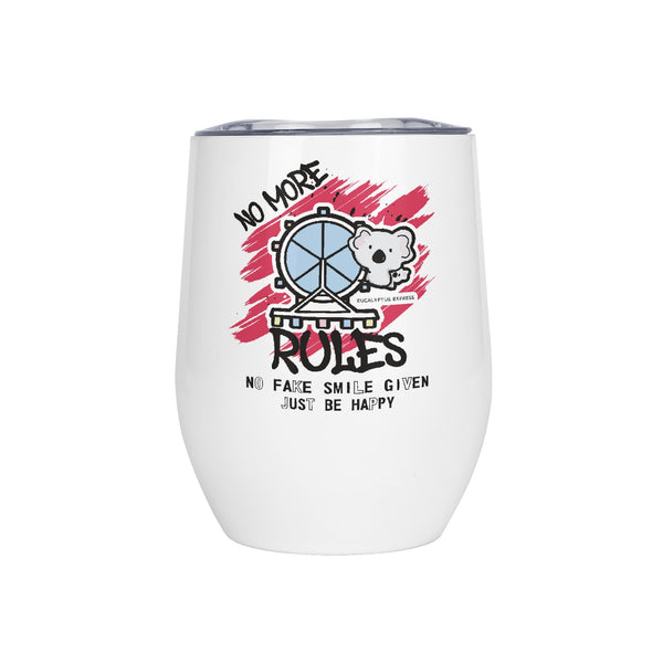 Stemless Mug Insulated 12oz Oval