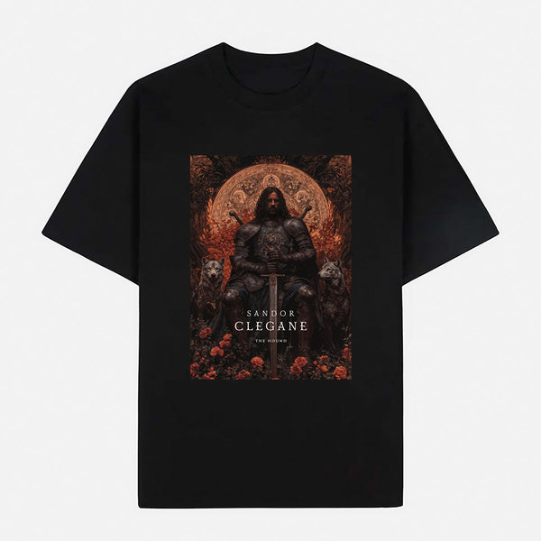 Game of Thrones – Sandor Clegane (The Hound) Limited Art Design Graphic Cotton T-Shirt