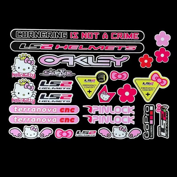 High-quality Outdoor Waterproof Cat Reflective Vinyl Stickers