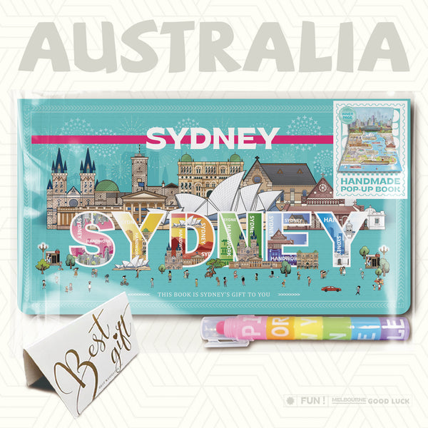 POP-UP  HAND MADE NOTEBOOK SYDNEY