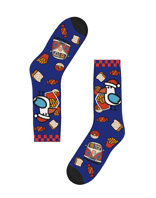 Mid-Tube Sports Socks