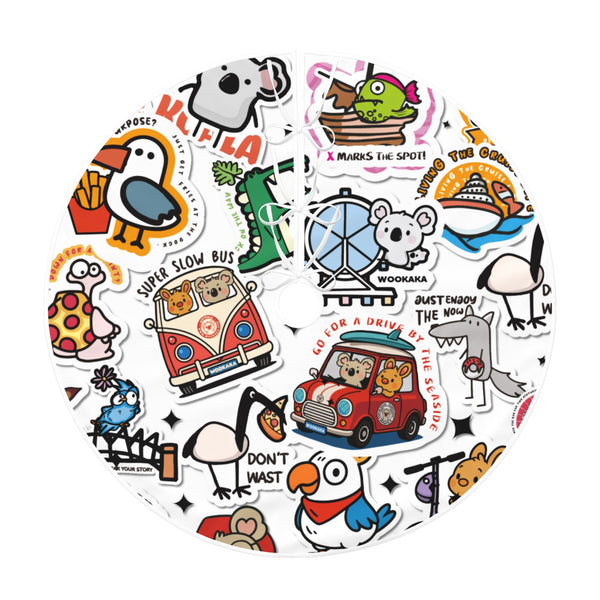 Christmas tree skirt