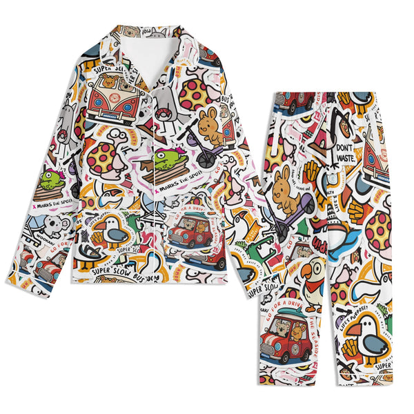 Children Long Sleeve Nightwear Pajama Set